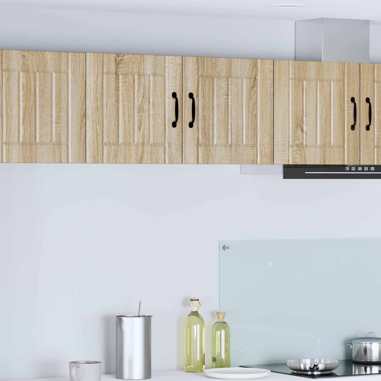 vidaXL Küchenschrank Lucca Sonoma-Eiche 80 x 31 x 40 cm Holzwerkstoff