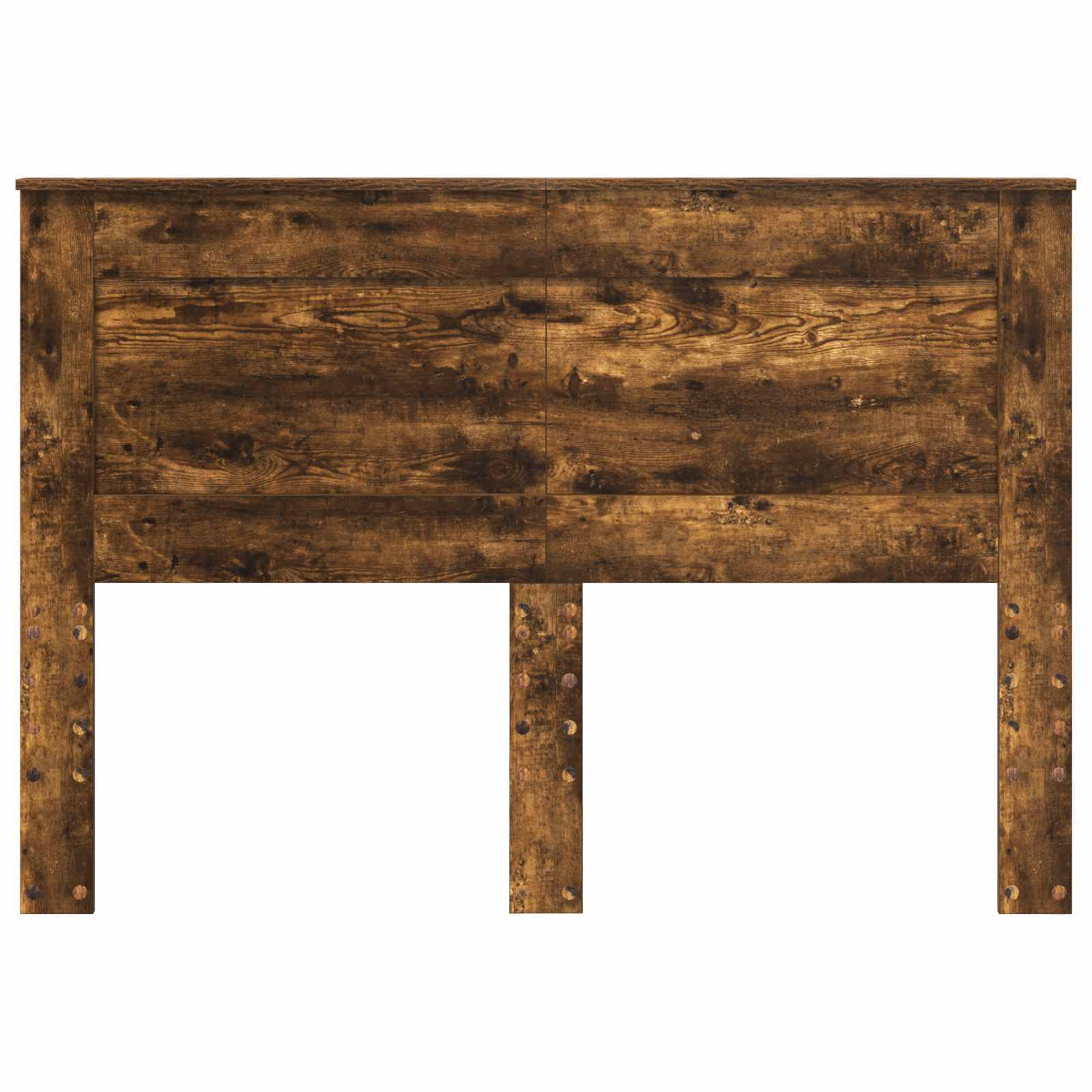 vidaXL Kopfteil mit Kopfteil Geräucherte Eiche 150 cm Holzwerkstoff