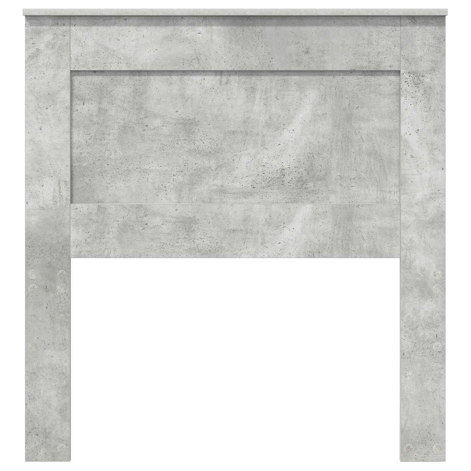 Ein minimalistisches Kaminsims mit Betonoptik und rechteckigem Rahmen, bestechend durch einfaches Design und glatte Oberfläche.
