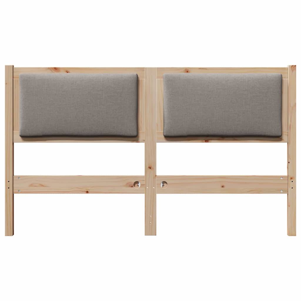 vidaXL Kopfteil Sonstiges Braun 160 cm Massivholz Kiefer