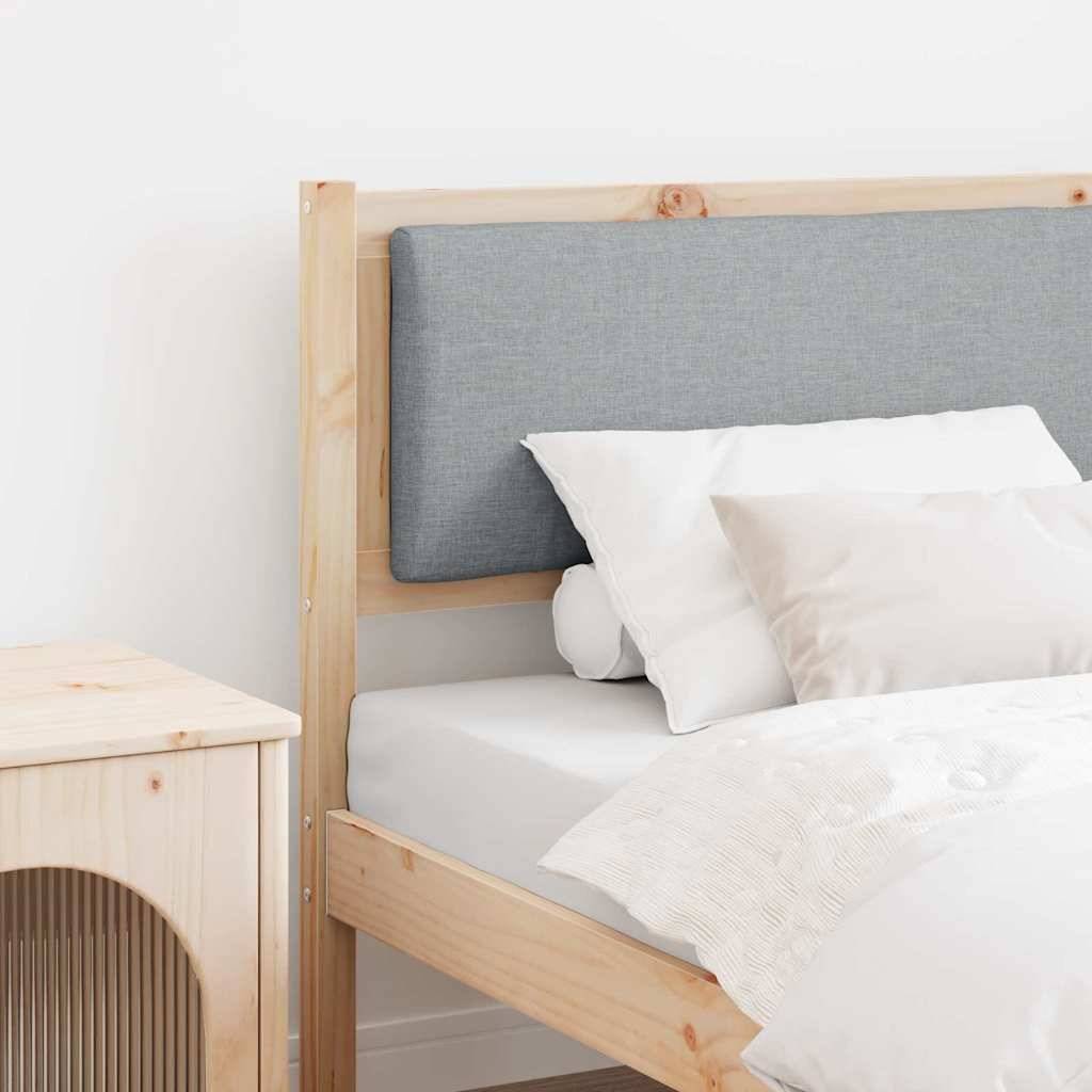 vidaXL Kopfteil Braun Massivholz Kiefer