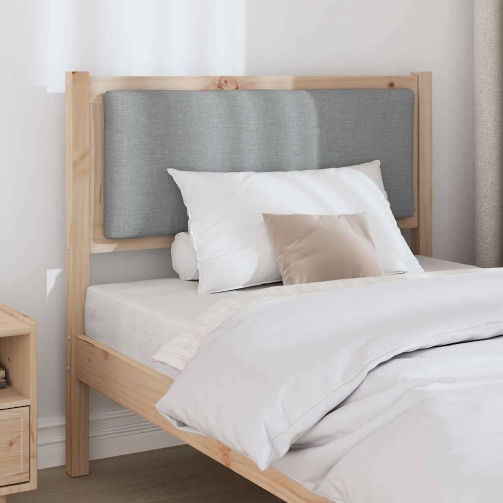 vidaXL Kopfteil Braun Massivholz Kiefer