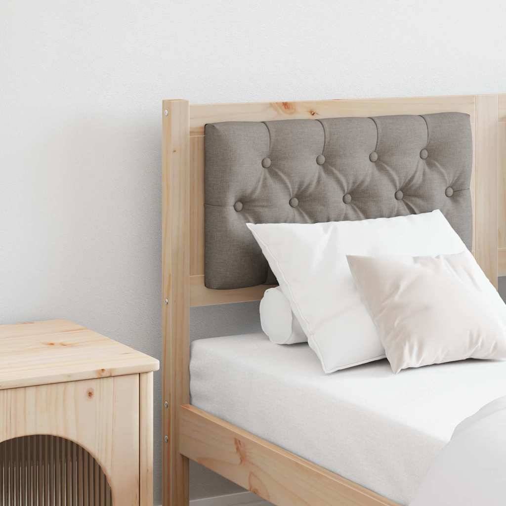 vidaXL Kopfteil Sonstiges Braun und Taupe 150 cm Massivholz Kiefer