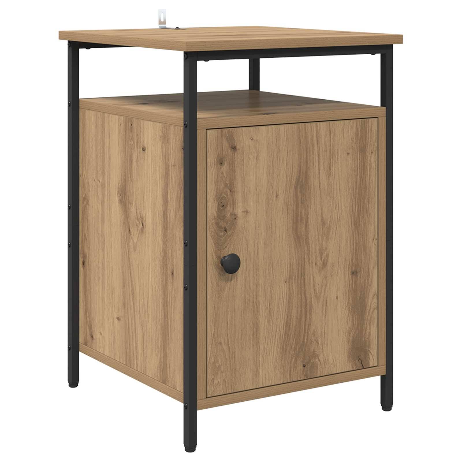 vidaXL Nachttisch Artisan-Eiche 40 x 42 x 60cm Holzwerkstoff