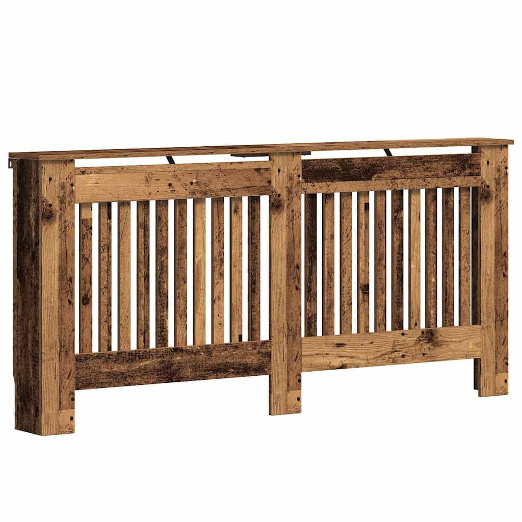 vidaXL Heizkörperabdeckung Altholz 172 x 19 x 81,5 cm Holzwerkstoff