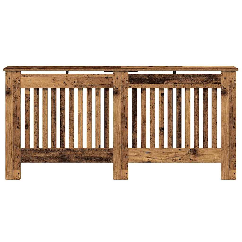 vidaXL Heizkörperabdeckung Altholz 172 x 19 x 81,5 cm Holzwerkstoff