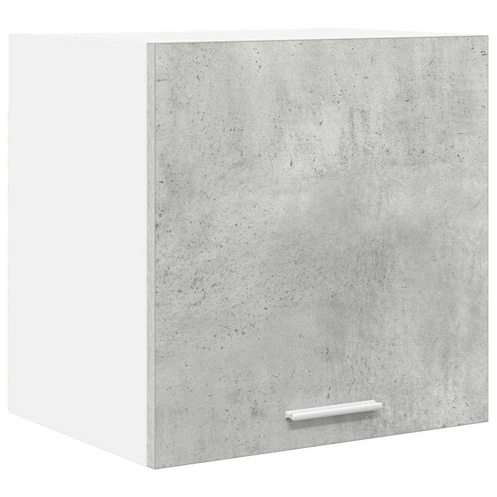 vidaXL Hängeschrank Betongrau und Weiß 40 x 31 x 40 cm Holzwerkstoff