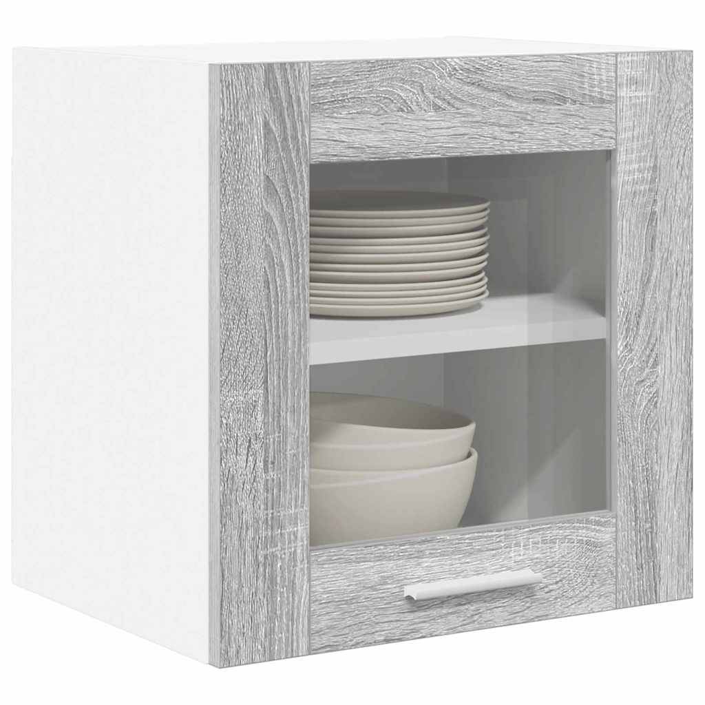 vidaXL Hängeschrank Graues Sonoma 40 x 31 x 40 cm Holzwerkstoff