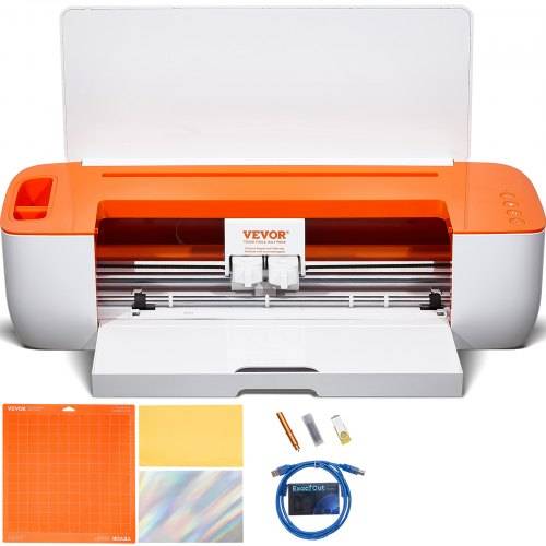 VEVOR Vinyl-Schneidemaschine, DIY-Schneidemaschine mit Bluetooth-Konnektivität, Kompatibel mit iOS, Android, Windows & Mac, Umfangreiche Designs