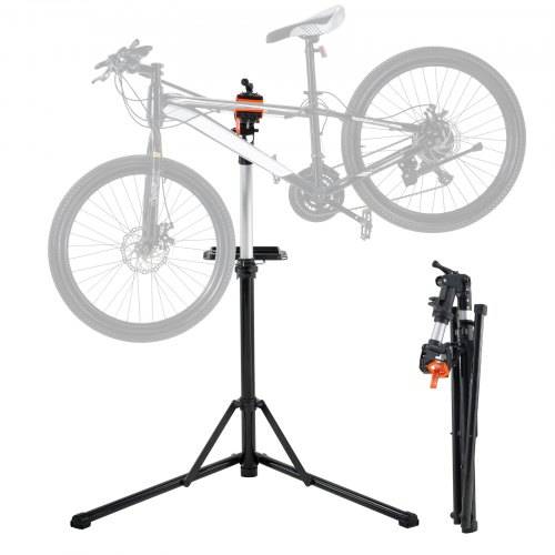 VEVOR Fahrradreparaturständer Fahrradmontageständer, Reparaturständer für Fahrräder, Schwerlast-Montageständer 30 kg, 102-160 cm Höhenverstellb