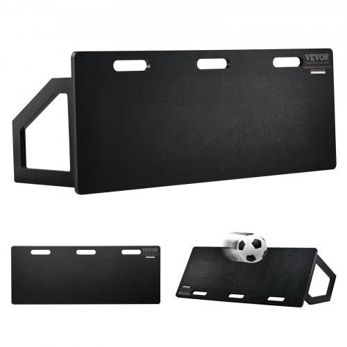 VEVOR Fu_ball Rebound Board, Tragbares Bounce Board 1150 x 450 mm, HDPE Rebounder Wand Rebound Equipment, Kinder & Jugendliche, Trainingsboard