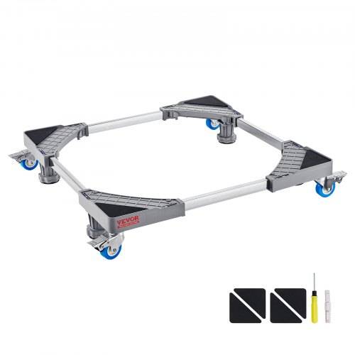 VEVOR Möbelwagen, Möbelwagen, 4 Räder, tragbare bewegliche Rollen, robust, ineinandergreifend, klein, flach, für schwere Möbel, 2 Stück, 40,6 x