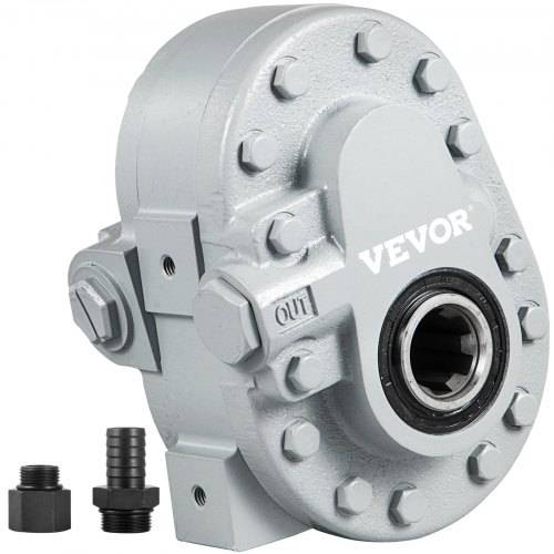 VEVOR Hydraulikpumpe 16,6 GPM Hydraulikmotor 540 U/min Holzspalter 2500 PSI Hydraulikspalter SAE 12 Auslassanschluss Hydraulikpumpe für Holzspalter