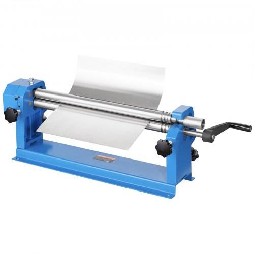 VEVOR Rundbiegemaschine 890x230x305 mm, Rundbiegegerät 610 mm Formbreite, Blechbiegemaschine, mit 2 abnehmbaren Rollen für kohlenstoffarmes Stahl-Ku