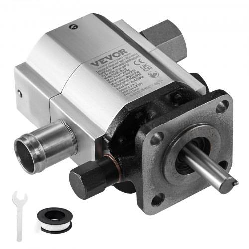 VEVOR Hydraulische Holzspalterpumpe, 13 GPM, 2-stufige 3000 PSI Holzspalterpumpe, 1" Einlass 1/2" NPT Auslass 3600 U/min