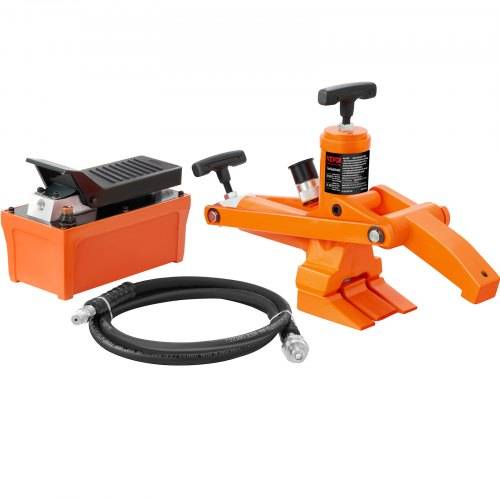 VEVOR Hydraulisches Reifenmontiergerät Reifenwechsler 470 x 142 x 320 mm, Reifenmontagegerät inkl T-Griff Montiereisen Montierhebel Reifenmontiermas