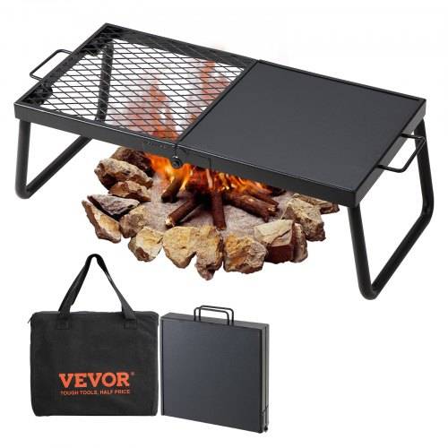 VEVOR BBQ Gills Holzkohlegrill Klappgrill Tischgrill 570 x 285 x 230 mm, 6 kg Belastbar Tragbarer Reisegrill Outdoor Campinggrill 300