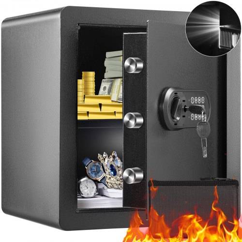 VEVOR Safe Tresor Dokumententresor Geldschrank Wandtresor 0,051 m³ Büro