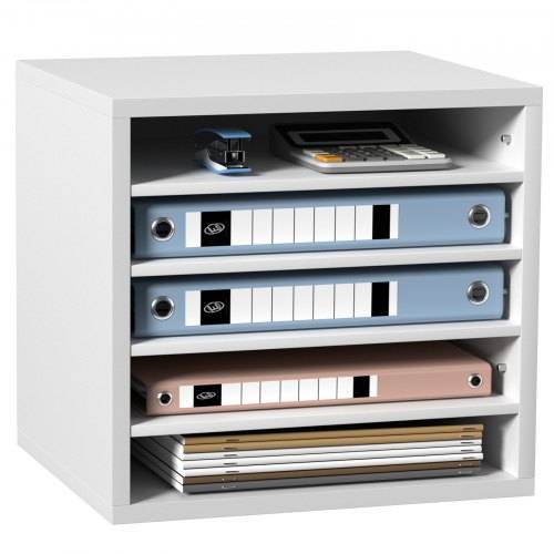 VEVOR 355 x 305 x 330 mm Briefablage Schreibtisch Organizer, 2,3_5,6 cm Einstellbar A4 Stapelbar Quer, Papierablage, Aufbewahrung Schreibtisch