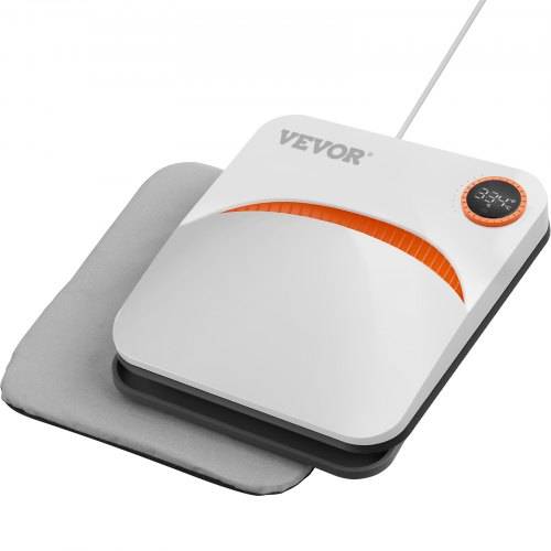 VEVOR 2 in 1 Mini Hei_presse Maschine Hitzepresse 22,8 x 22,8 cm, 670 W Wärmeübertragung T-Shirts,Untersetzern, Kissen, DIY Kleine Heatpress Transfe