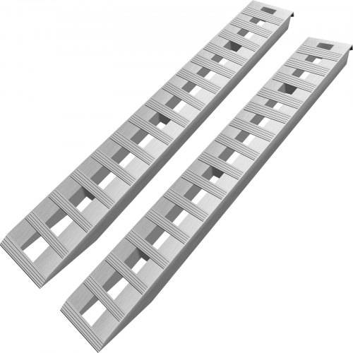 VEVOR 84 x14 Zoll Aluminiumrampen, 2722 kg Kapazität, Rampen für PKW-Anhänger, Lkw, ATV, 1 Paar, 2 Rampen