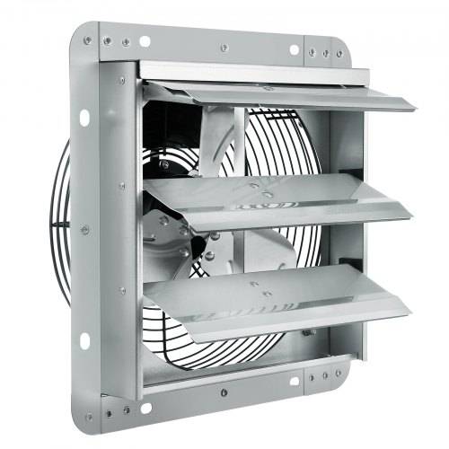 VEVOR Abluftventilator, 254 mm, 1400 U/min, 753 CFM, Wandlüfter aus Aluminium zur Wandmontage mit Wechselstrommotor, Belüftung und Kühlung für Gew