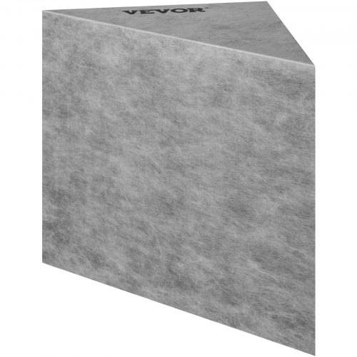 VEVOR Befliesbare Sitzbank dreieckig 57x40x50cm Sitzbank Badezimmer EPS-Verbundstoff Duschsitz 200kg Tragfähigkeit Duschstuhl 0,08_ Abdeckfläche 90