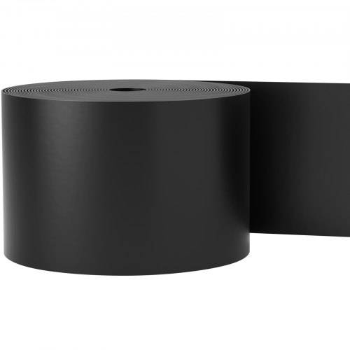 VEVOR Landschaftseinfassung, 25,4 cm Tiefe, 91,4 m Gesamtlänge, recyceltes HDPE-Terrassenbrett, flexible Biegekante für Landschaftsbau, Rasen, Garte