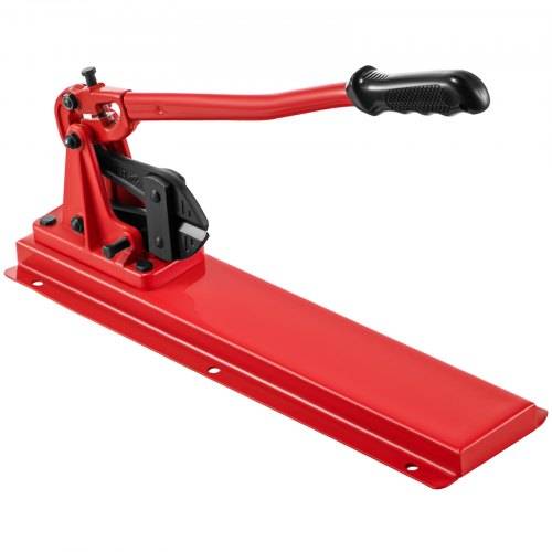 VEVOR Bench Type Hand Swager 61 cm Crimpwerkzeugbank mit Schneidkapazität 9,525 mm