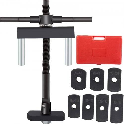 VEVOR Zylinderbüchsen-Auszieher Stahl Zylinder Laufbuchsen Auszieher für 75-138mm Motor 7x Zugplatten ideal zum Entfernen von Zylinderlaufbuchsen