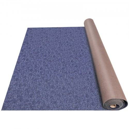 VEVOR 1,8 x 4 m Teppich Terrassen Teppiche Polyesterfaser und TPR Teppiche Rutschfest und Wasserdicht, für Terrassen, Decks, Eingangsbereiche