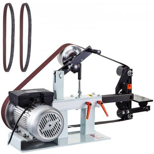Mophorn Bandschleifmaschine 5,08 x 208,28 cm Belt Disc Sander Combo Band Tellerschleifer, 2800 r/min Band und Scheiben Schleifmaschine, PH 427 X 30