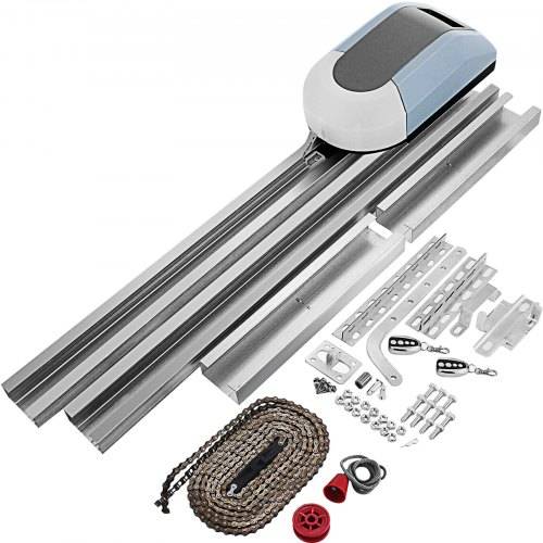 VEVOR Garagentoröffner 220 V AC Apriporta Garage 15 m² Anwendbare Fläche Garagentoröffner mit Fernbedienung 1000 N Zugkraft und Druckkraft 60 dB
