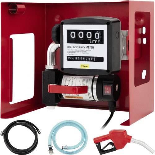 VEVOR Dieselpumpe Heizölpumpe 40L, 155W Selbstansaugende _lpumpe, 2800U/min Motordrehzahl _labsaugpumpe Selbstansaugend, 20 kg Diesel Kraftstoff-Umf