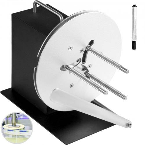 VEVOR Automatische Etikettenaufwickler Label Rewinder Geschwindigkeit R9 220V