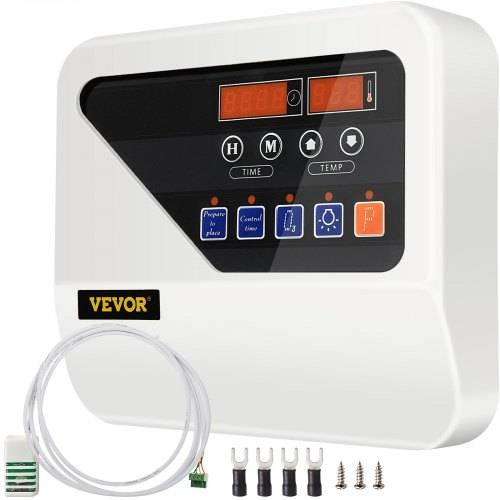 VEVOR 400V Sauna-Heizungssteuerung Saunaofen Digital Controller, Saunaofen Digital Controller Anzeige mit externer steuerung 25 x 22 x 7,6 cm