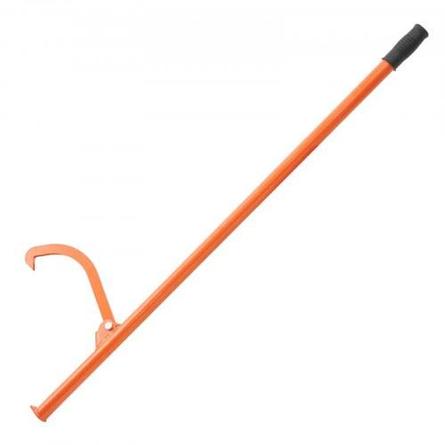 VEVOR Fällheber, 1180 mm, robuster Stammheber aus Stahl, Forsthaken, Holzheber für Stämme mit 81 cm Durchmesser, Forstwerkzeug, Fällhilfe mit Dopp