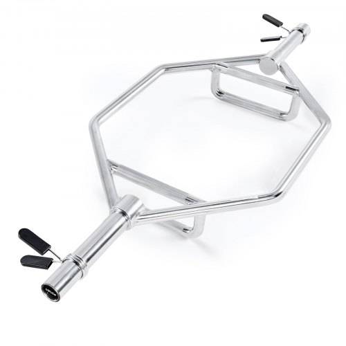 VEVOR Trap Bar Hexagon Hantelstange Langhantel 50 mm 360 kg Tragkraft, Gewichtheben und Krafttrainingsgerät, Heimfitnessstudio für Kniebeugen Kreuzh