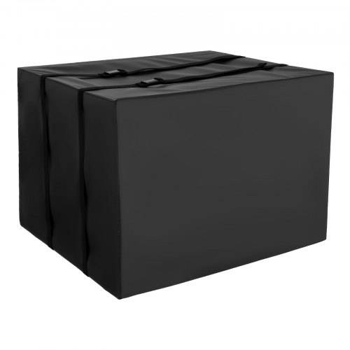 VEVOR Klimaanlagenabdeckung, 530 x 400 x 380 mm, Abdeckung für Au_engeräte, doppellagig, wasserdichtes Polyestergewebe, verstellbarer Schultergurt