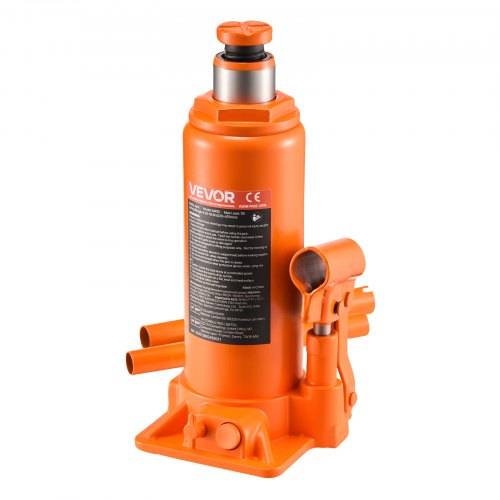 VEVOR hydraulischer Flaschenheber mit 10 t Kapazität, 235_470 mm Hubbereich, Flaschenwagenheber mit Schwei_system für Auto Pickup SUV Autoreparatur