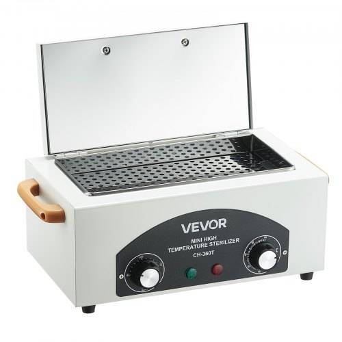 VEVOR Hochtemperatur-Autoklav 2 L 300 W, Hochtemperatur-Reinigungsmaschinenbox mit einstellbarer Temperatur & Zeit
