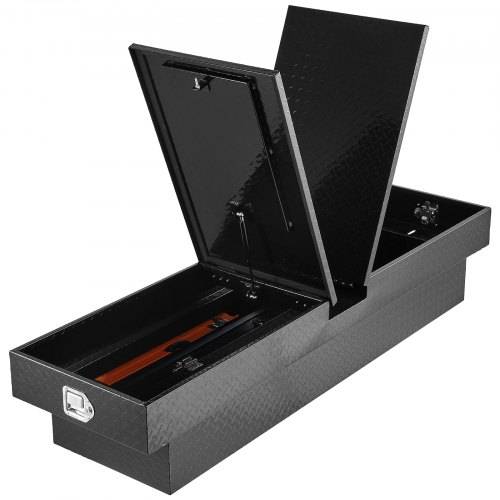 VEVOR Crossover Lkw Werkzeugkasten für die Ladefläche (1771 x 507 x 331 mm) abschlie_bare & wasserdichte Werkzeugkisten aus Aluminium mit seitlichen