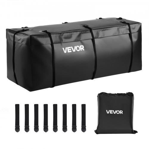 VEVOR Gepäckträgertasche für Anhängerkupplung aus wasserdichtes 840D-PVC (0,566 m³), Gepäcktasche zur Aufbewahrung auf der Ladefläche von Lkws