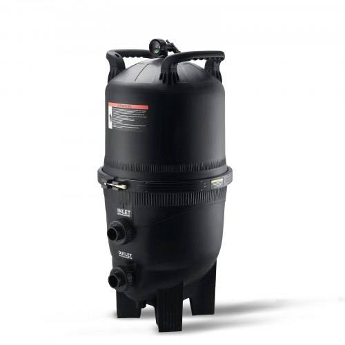 VEVOR Kartuschen-Poolfilter,620 x 560 x 1169 mm, Einbau-Poolfilter, oberirdisches Schwimmbad-Filtrationsfiltersystem mit Upgrade-Filter und