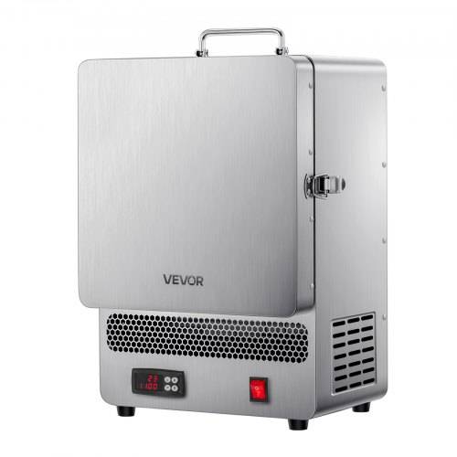 VEVOR Tisch-Schmelzofen 1500 W leistungsstarker elektrischer Ofen 1200 _ maximale Temperatur, Goldschmelzofen aus Edelstahl für Wachsguss Ton-DIY