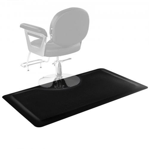 VEVOR Salonmatte für Friseure, 1525x910 mm Friseurmatte, Anti-Ermüdungs-Bodenmatte, 13 mm dicke PVC- und NBR-Bodenmatte, abgeschrägten Kanten zum