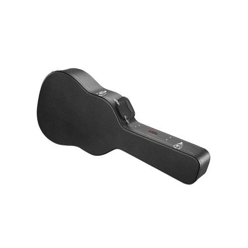VEVOR Gitarrenkoffer Case Hartschalenkoffer Westerngitarre abschlie_bar 110cm / 43,41 inch