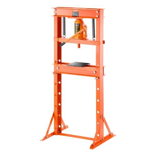 VEVOR hydraulische Werkstattpresse 20 t (H-Rahmen) mit Pressplatte & Dreieckstütze, einstellbare Hydraulikpresse mit _berdruckventil (Max