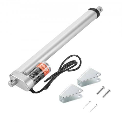VEVOR 1500N Linear Actuator DC 12V Linearantrieb IP54 Elektrischer Linearmotor 300mm Hublänge Geräuschpegel _ 60dB Elektrische Türöffner 5mm/s Fah