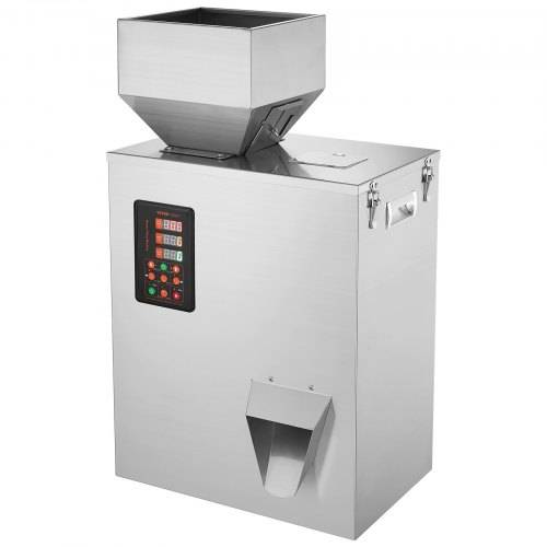 VEVOR Pulverfüllmaschine, 0,022_1,1 lbs/10_500 g, automatische intelligente Partikelwaage, Füllmaschine, Flaschenbeutel, Pulverfüller, Partikelspen